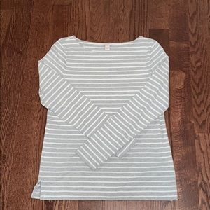 Women’s J.Crew Striped Longsleeve Shirt